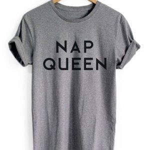 Shein Nap Queen Graphic T Shirt